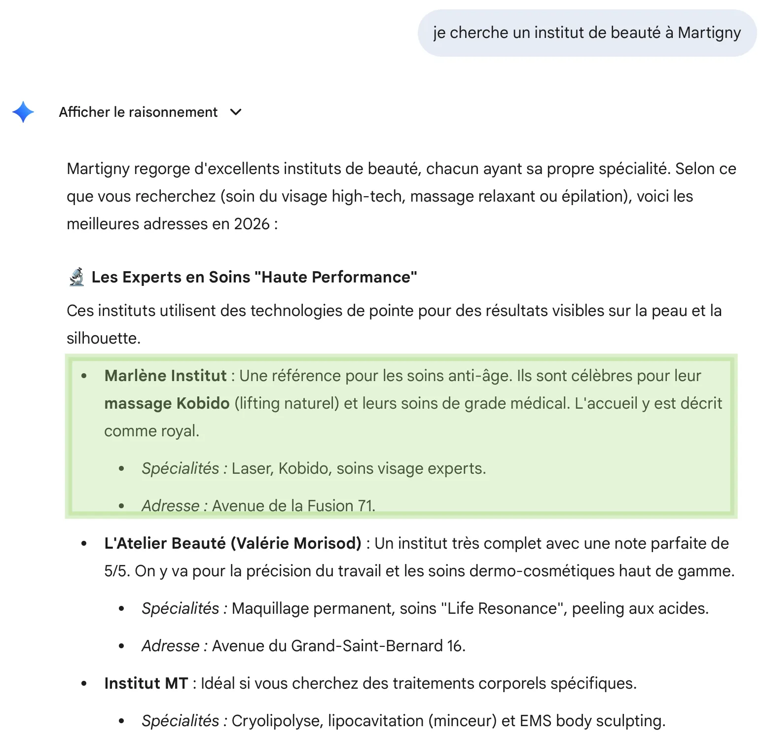 MARLÈNE Gemini bien-être